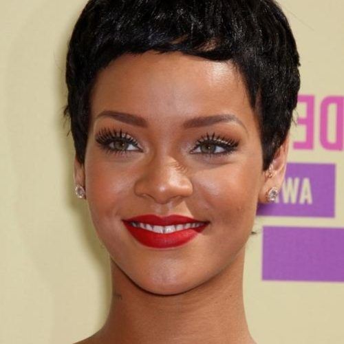 Rihanna Pixie Haircuts (Photo 7 of 20)
