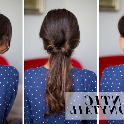 Romantic Ponytail Updo Hairstyles (Photo 1 of 20)