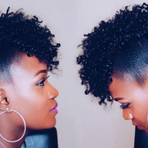 Short And Curly Faux Mohawk Hairstyles (Photo 10 of 20)