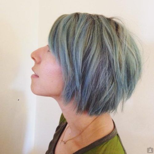 Short Colored Bob Hairstyles (Photo 2 of 15)