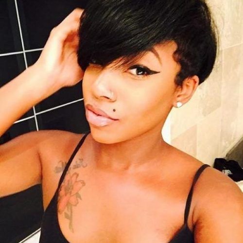Short Pixie Haircuts For Black Hair (Photo 13 of 20)