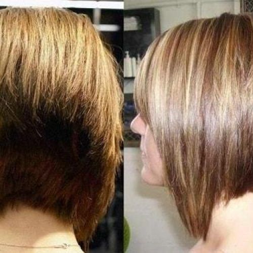 Short Stacked Bob Hairstyles (Photo 11 of 15)