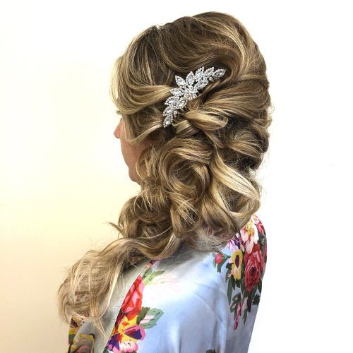 Side-Swept Braid Updo Hairstyles (Photo 17 of 20)