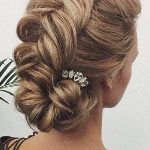 Side Updo For Long Thick Hair (Photo 11 of 15)