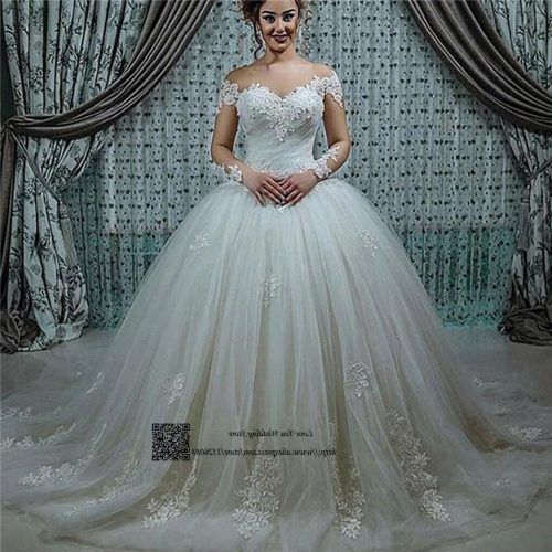 Sleek And Big Princess Ball Gown Updos For Brides (Photo 13 of 20)