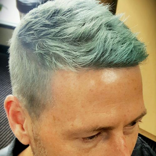 Steel Colored Mohawk Hairstyles (Photo 7 of 20)