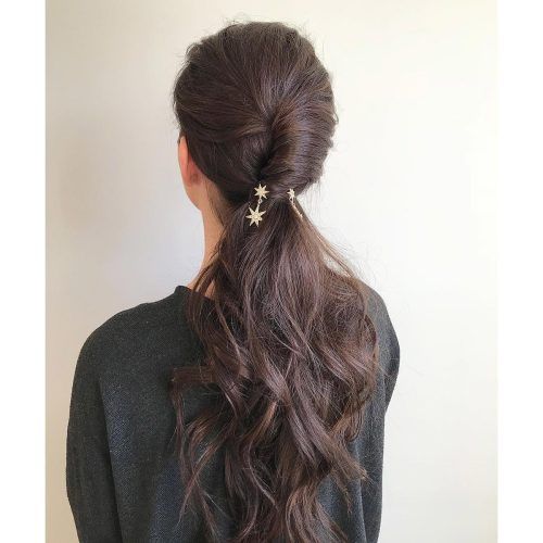 Stitched Thread Ponytail Hairstyles (Photo 12 of 20)