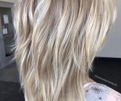 20 Best Collection of Two-layer Razored Blonde Hairstyles
