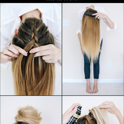 Upside Down French Braid Hairstyles (Photo 10 of 15)
