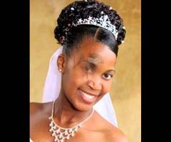 15 Best Collection of Wedding Hairstyles for African American Brides