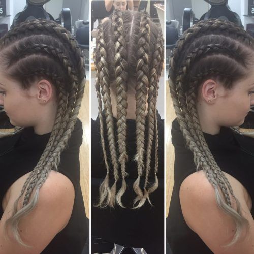 Tight Braided Hairstyles With Headband (Photo 8 of 20)