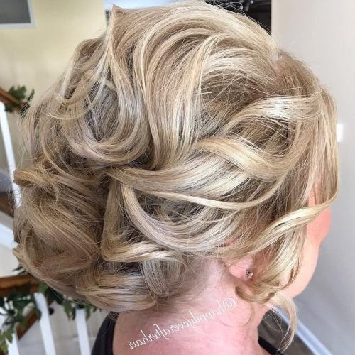 Blonde And Bubbly Hairstyles For Wedding (Photo 8 of 20)