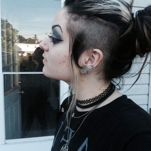 Punk-Rock Princess Faux Hawk Hairstyles (Photo 18 of 20)