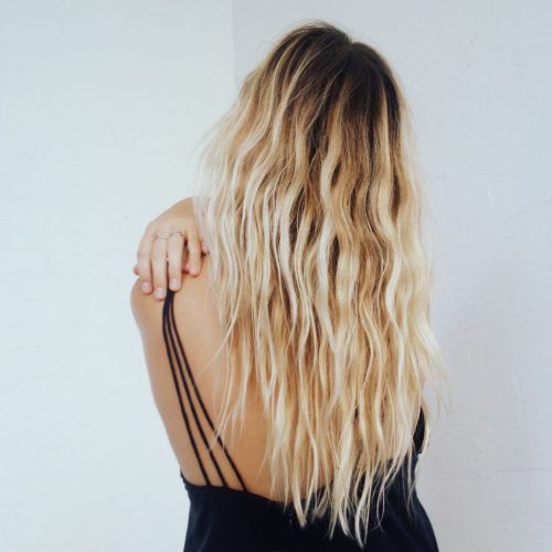 Salty Beach Blonde Layers Hairstyles (Photo 11 of 20)