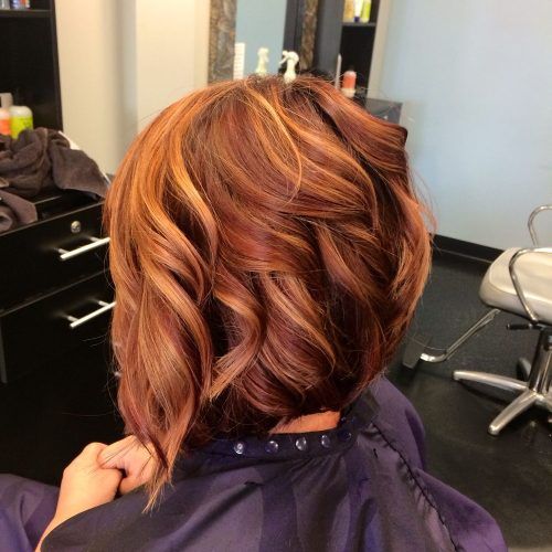 Beach Wave Bob Hairstyles With Highlights (Photo 15 of 20)
