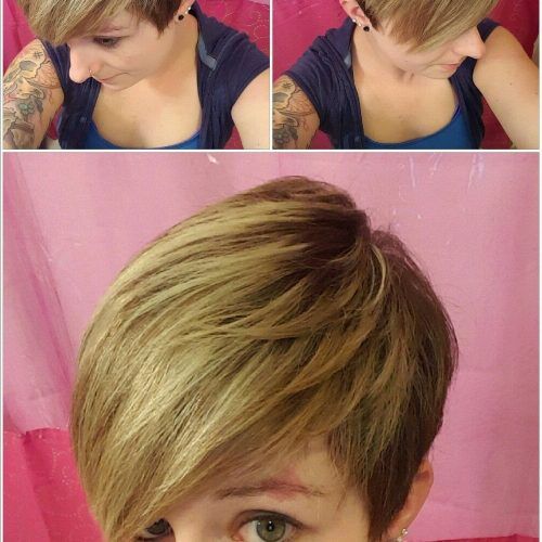 Paper White Pixie Cut Blonde Hairstyles (Photo 4 of 20)