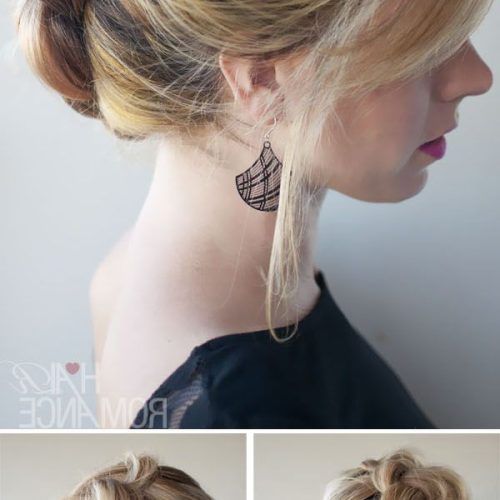 Unique Updo Faux Hawk Hairstyles (Photo 6 of 20)