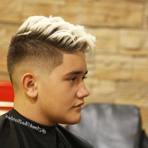 Mohawk Haircuts With Blonde Highlights (Photo 20 of 20)