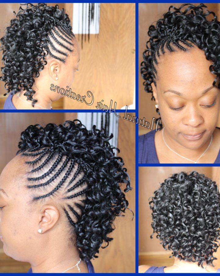 20 Best Ideas Braided Mohawk Hairstyles with Curls