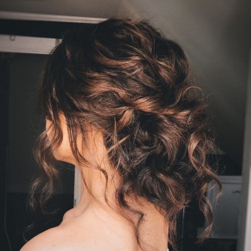 Naturally Textured Updo Hairstyles (Photo 3 of 20)