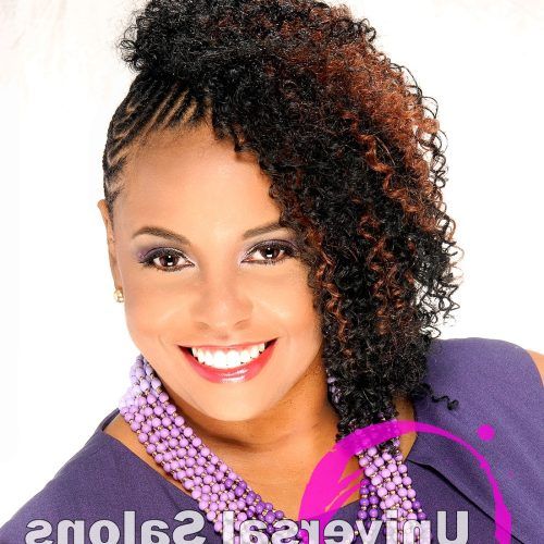 Cornrows Hairstyles With Extensions (Photo 1 of 15)