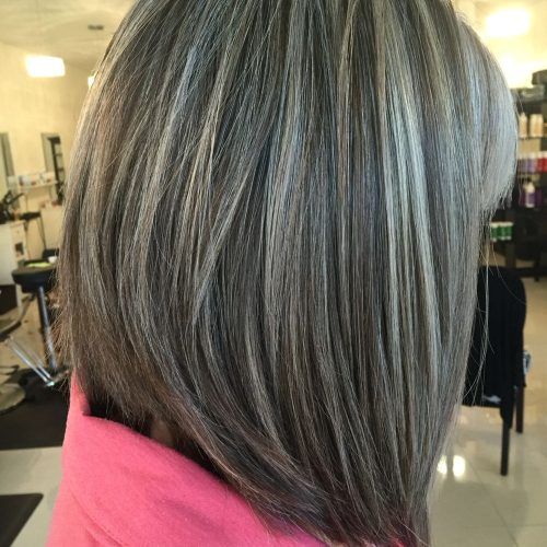 Gray Hairstyles With High Layers (Photo 1 of 20)