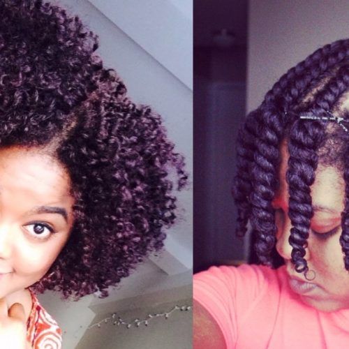 Flat Twists Into Twist Out Curls (Photo 5 of 15)