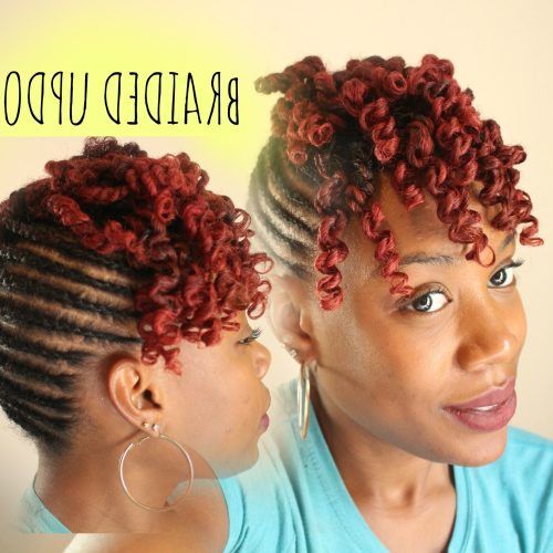 Braided Updo Hairstyles For Short Natural Hair (Photo 2 of 15)