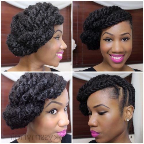 Natural Updo Hairstyles With Braids (Photo 6 of 15)