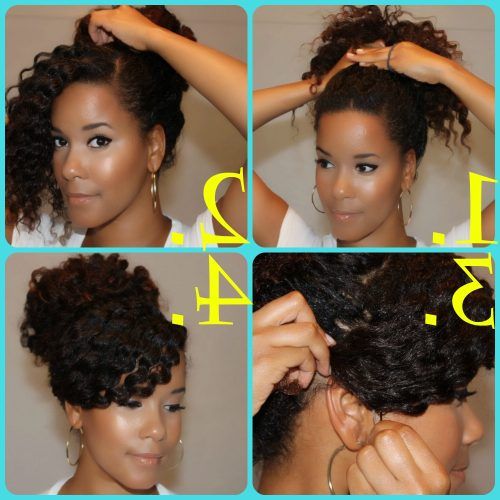 Updo Hairstyles For Super Curly Hair (Photo 13 of 15)