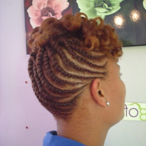 Updo Twist Hairstyles For Natural Hair (Photo 12 of 15)