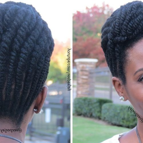 Updo Hairstyles For Black Women With Natural Hair (Photo 3 of 15)