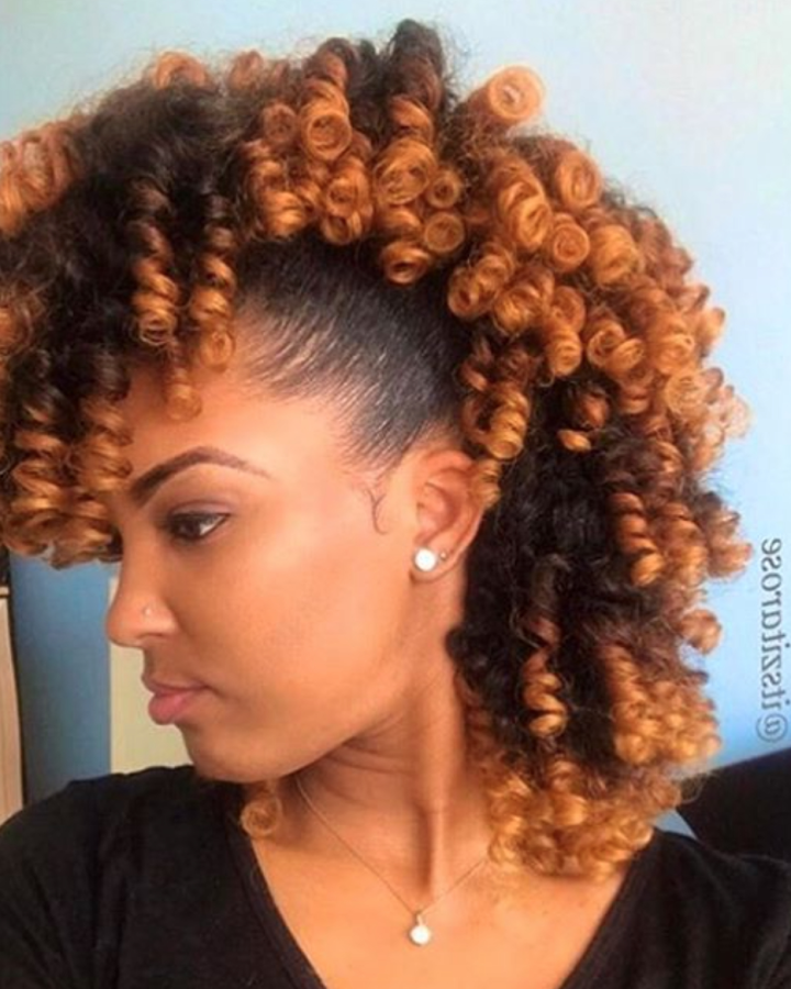 20 Best Twist Curl Mohawk Hairstyles