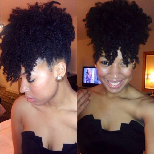Updo Hairstyles For Natural Hair With Weave (Photo 7 of 15)