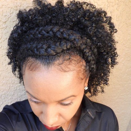 Braided Headband Hairstyles For Curly Hair (Photo 3 of 20)