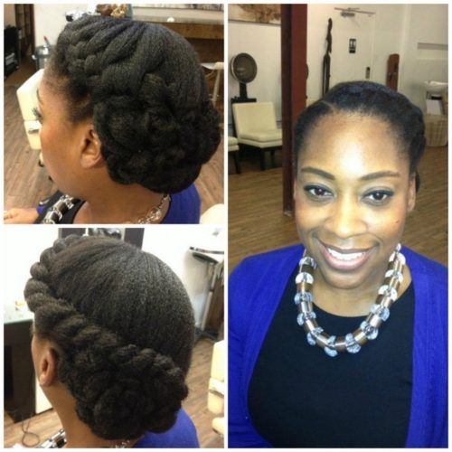 Black Natural Updo Hairstyles (Photo 10 of 15)