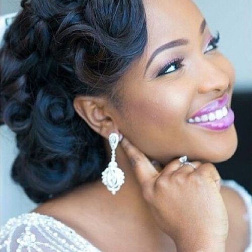 Wedding Hairstyles For Black Hair (Photo 9 of 15)