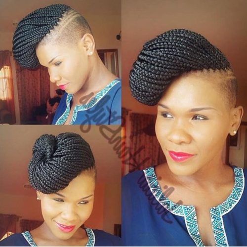 Braided Hairstyles With Shaved Sides (Photo 11 of 15)