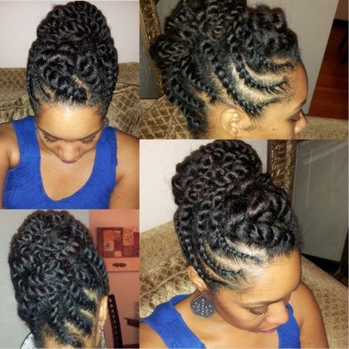 Natural Twist Updo Hairstyles (Photo 13 of 15)