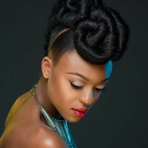 Updo Hairstyles With Weave (Photo 11 of 15)