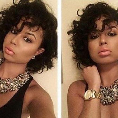 Curly Bob Hairstyles For Black Women (Photo 10 of 15)