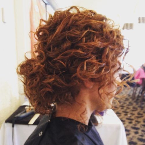 Natural Curly Updo Hairstyles (Photo 2 of 15)