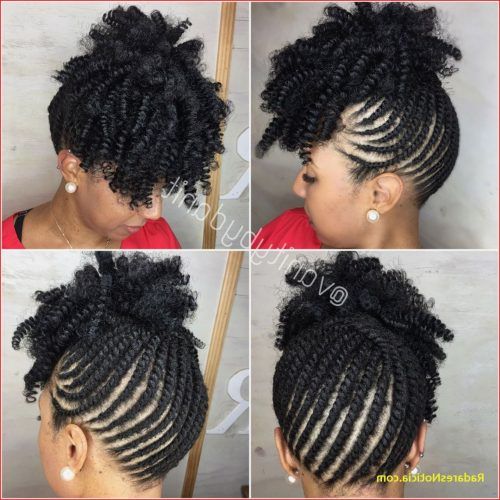 Faux Mohawk Hairstyles With Natural Tresses (Photo 19 of 20)