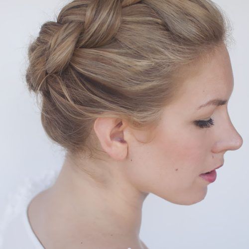 Lovely Crown Braid Hairstyles (Photo 9 of 20)