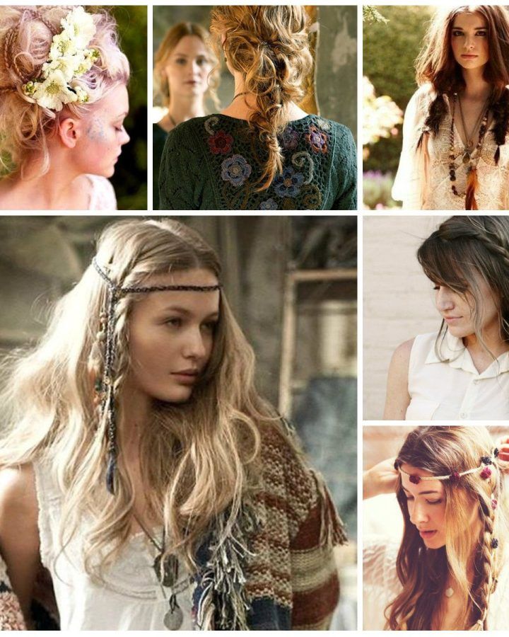 20 Best Bohemian Medium Hairstyles