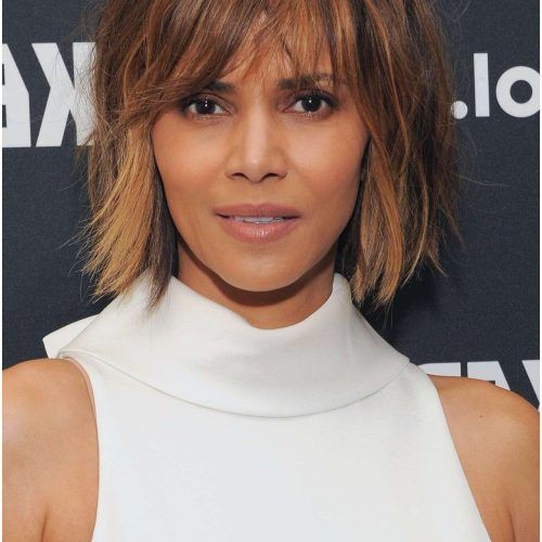 Medium Haircuts Without Bangs (Photo 13 of 20)