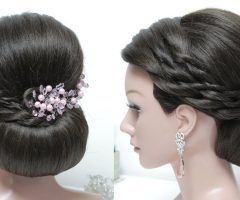 2024 Latest Twisted Low Bun Hairstyles for Wedding