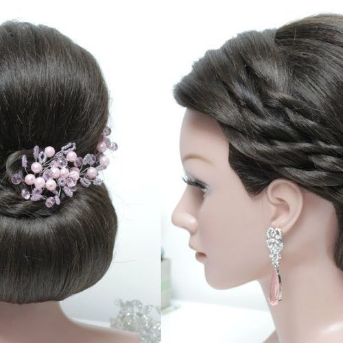 Twisted Low Bun Hairstyles For Wedding (Photo 1 of 20)