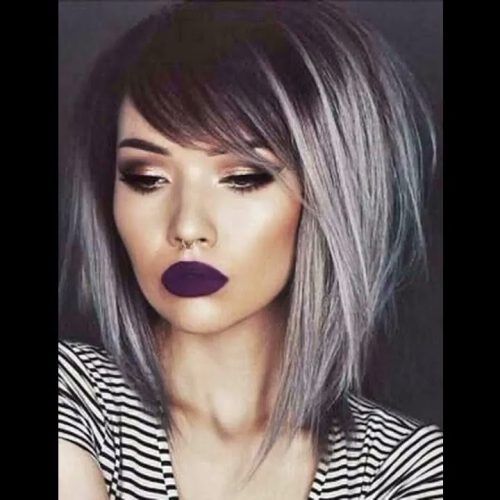 Medium Haircuts For Women With Grey Hair (Photo 16 of 20)