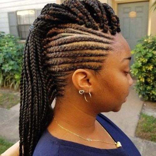 Pouf Braided Mohawk Hairstyles (Photo 4 of 20)